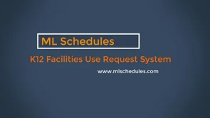 screenshot of ML Schedules